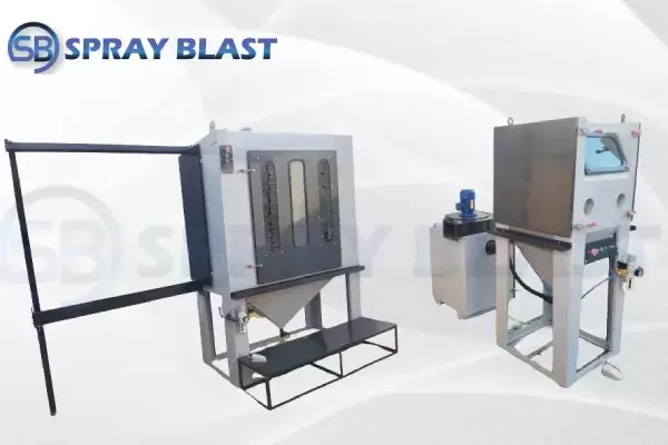 Suction Grit Blasting Cabinet